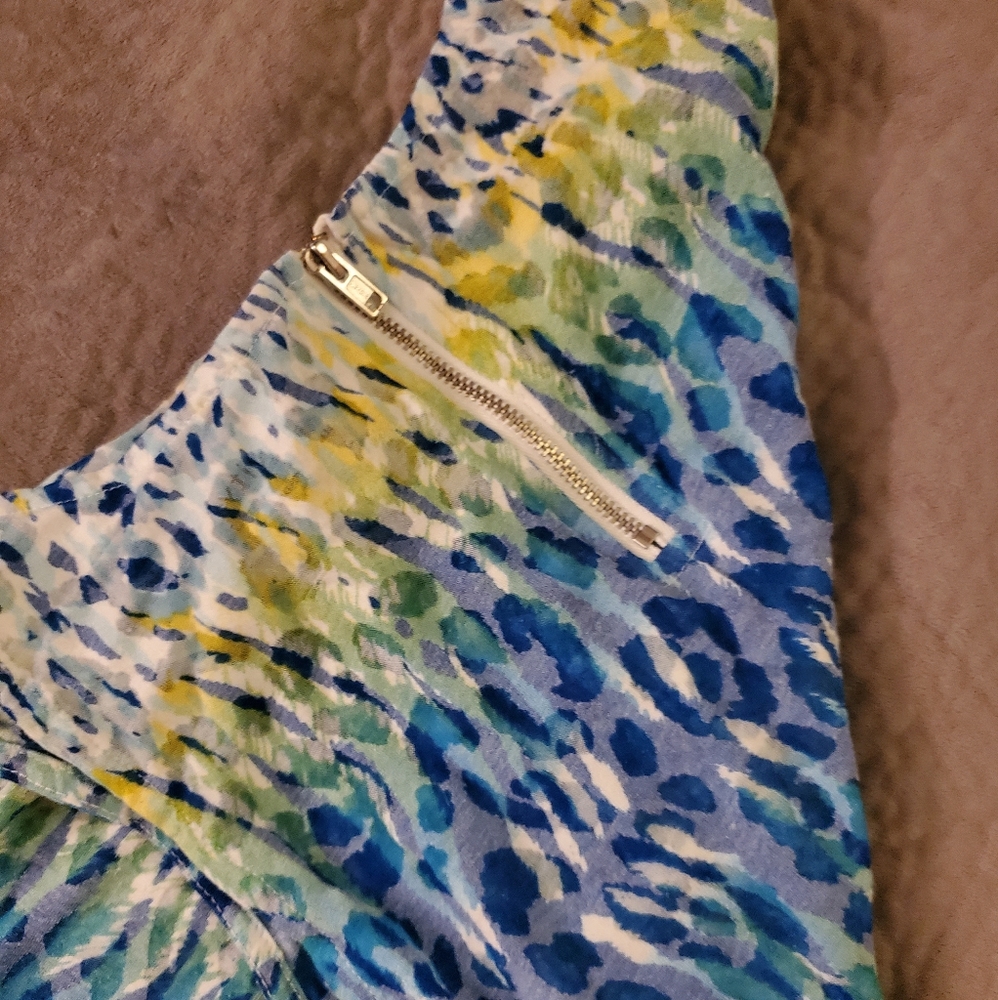 Multi Color Cheetah Tank - Picture 2 of 3